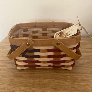 Longaberger Little Market Flag Basket